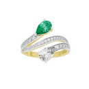 Doubletake 0.977 Carat Lab Grown Diamond Ring