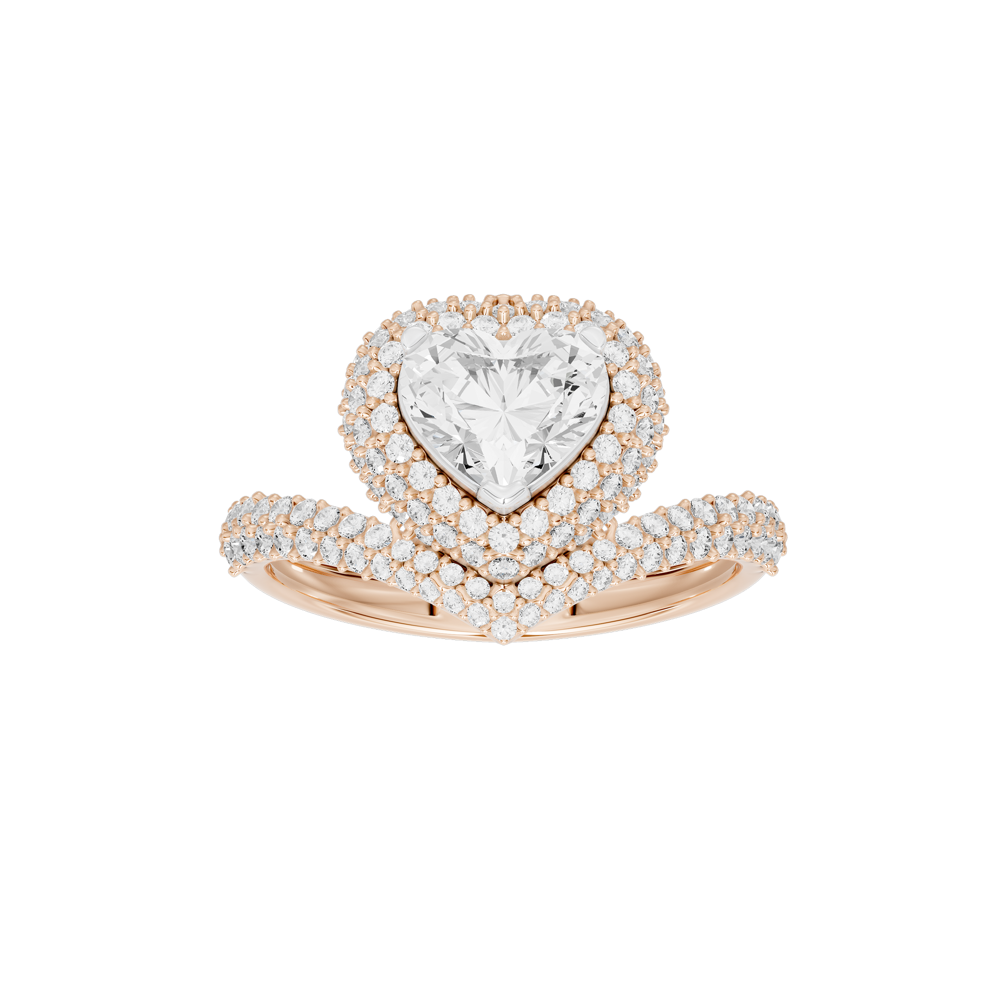 Candy Heart 2.071 Carat Lab Grown Diamond Ring