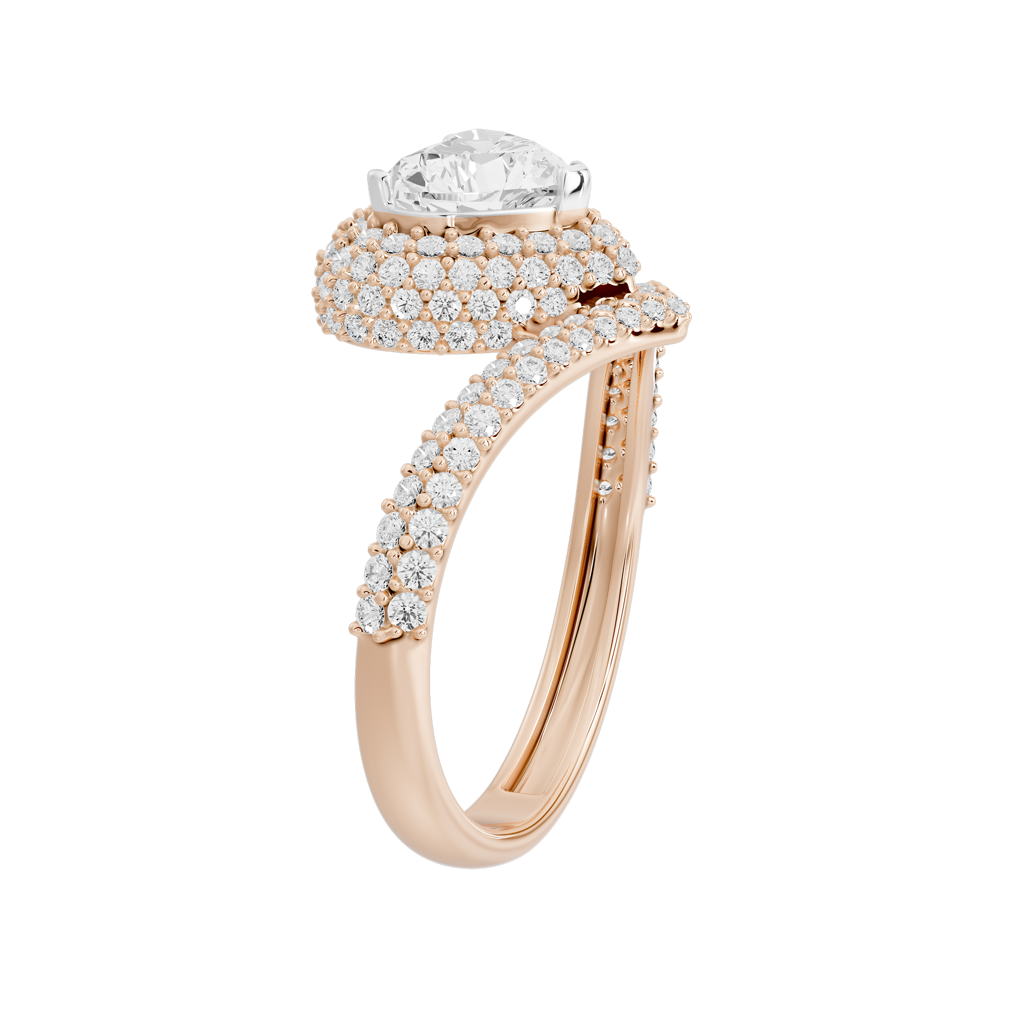 Candy Heart 2.071 Carat Lab Grown Diamond Ring