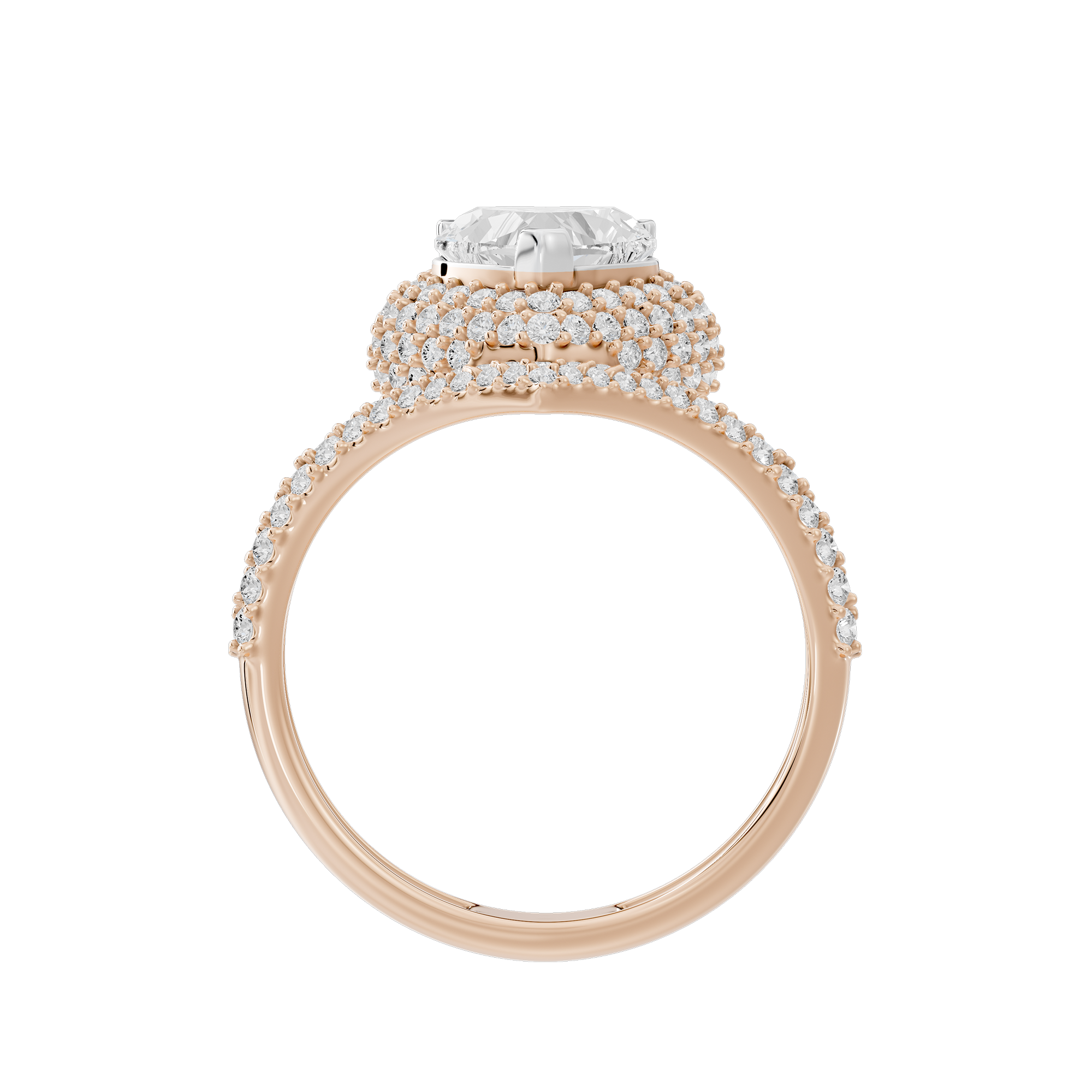Candy Heart 2.071 Carat Lab Grown Diamond Ring