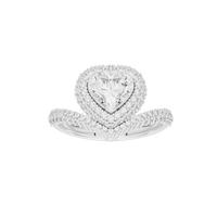 Candy Heart 2.071 Carat Lab Grown Diamond Ring