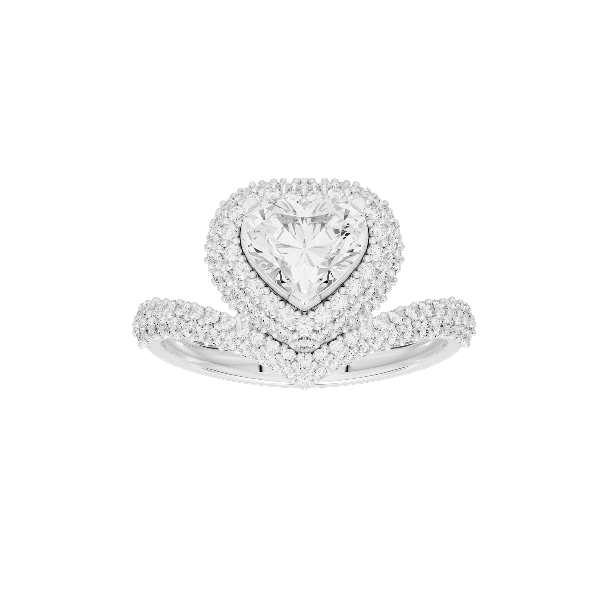 Candy Heart 2.071 Carat Lab Grown Diamond Ring