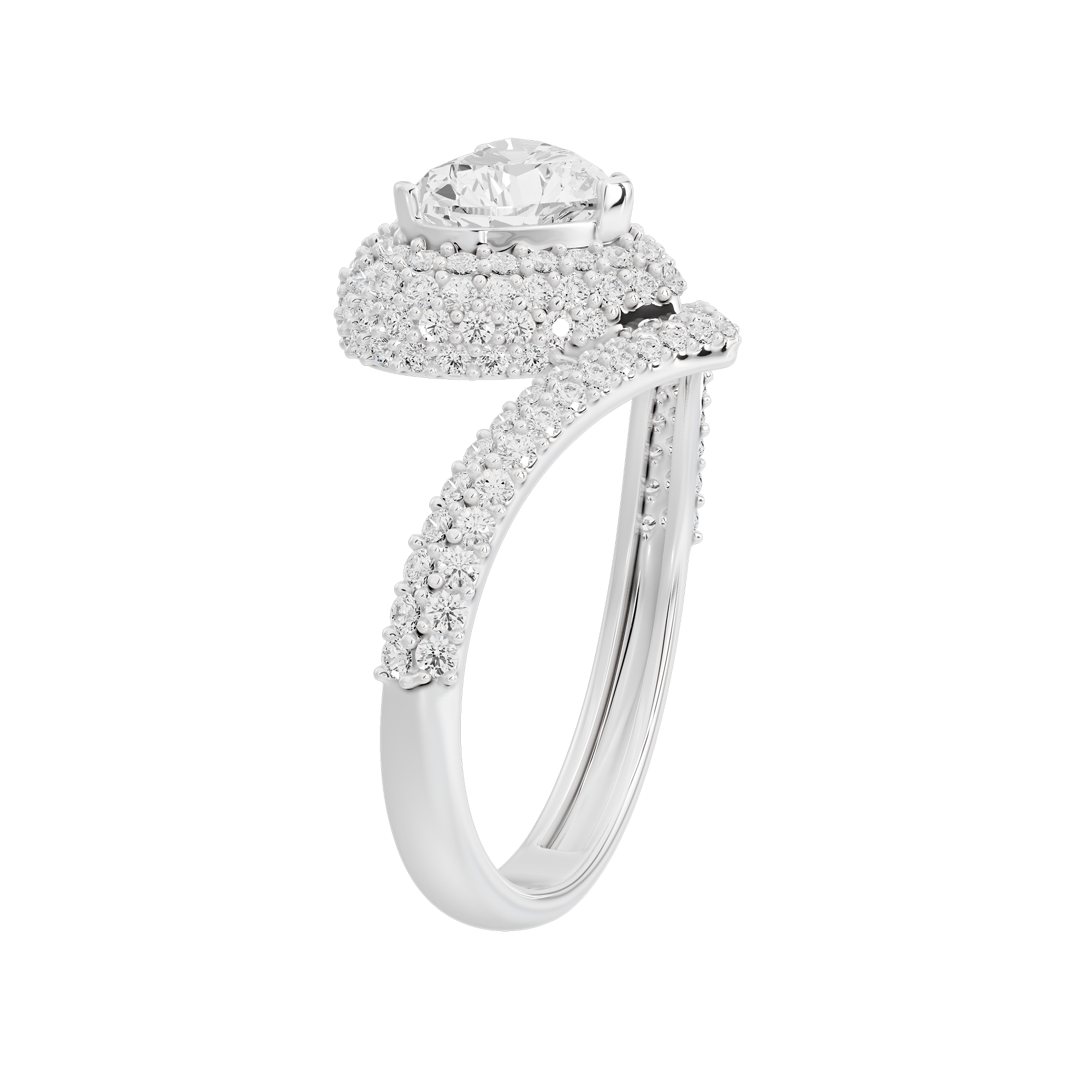 Candy Heart 2.071 Carat Lab Grown Diamond Ring