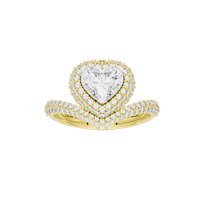 Candy Heart 2.071 Carat Lab Grown Diamond Ring
