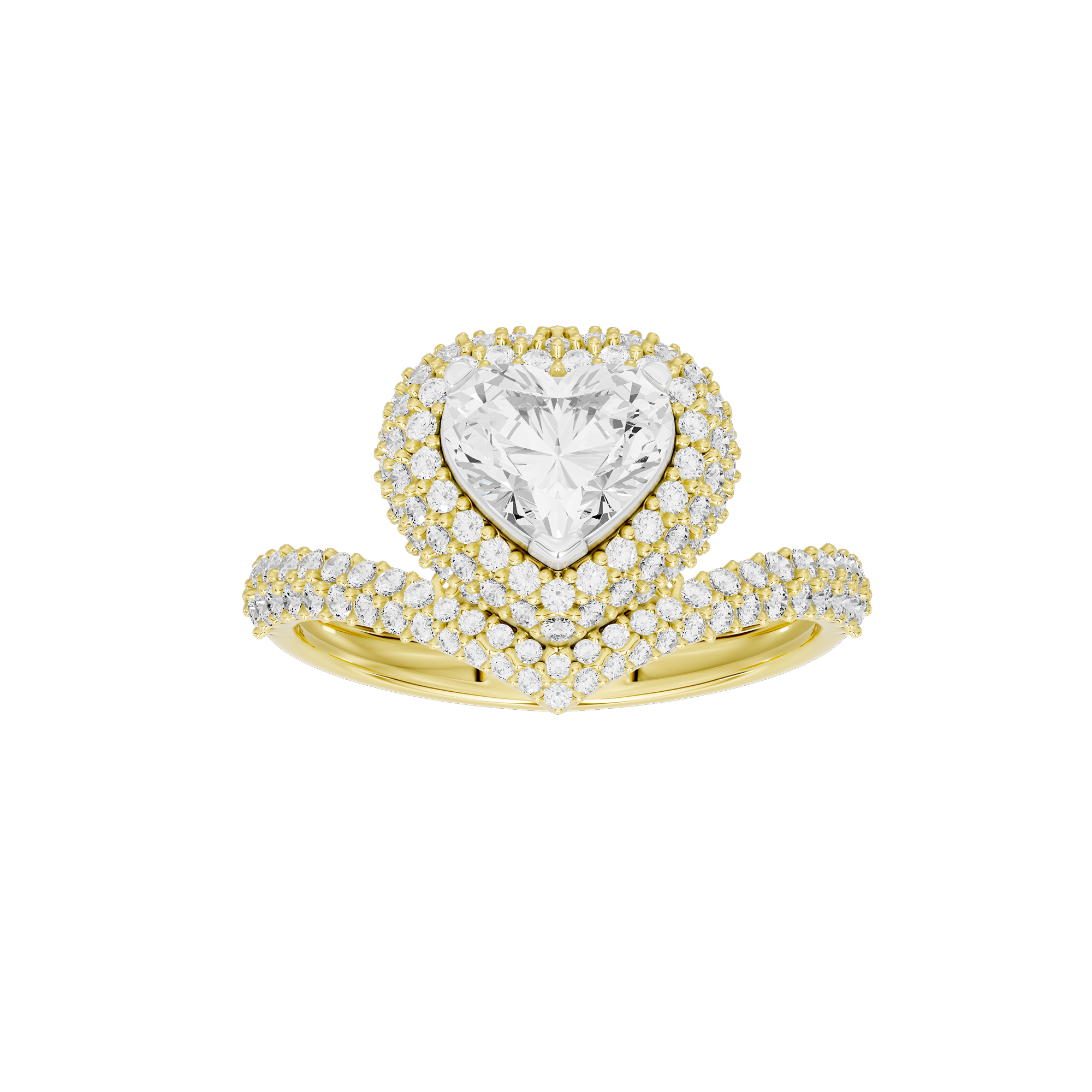 Candy Heart 2.071 Carat Lab Grown Diamond Ring