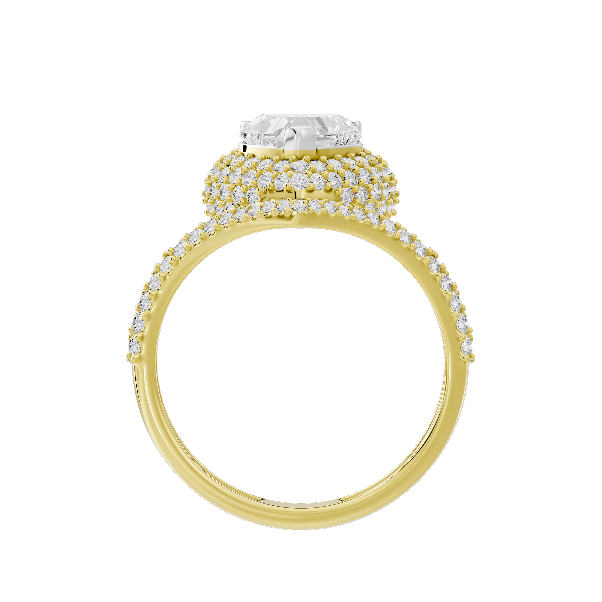 Candy Heart 2.071 Carat Lab Grown Diamond Ring