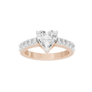 Heartcore Singula Studded 1.09 Carat Lab Grown Diamond Ring