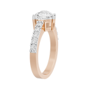 Heartcore Singula Studded 1.09 Carat Lab Grown Diamond Ring
