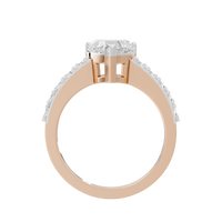 Heartcore Singula Studded 1.09 Carat Lab Grown Diamond Ring