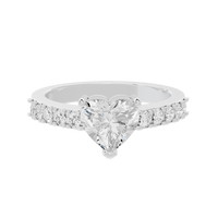Heartcore Singula Studded 1.09 Carat Lab Grown Diamond Ring