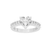 Heartcore Singula Studded 1.09 Carat Lab Grown Diamond Ring