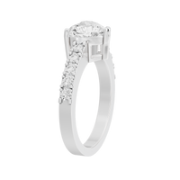 Heartcore Singula Studded 1.09 Carat Lab Grown Diamond Ring