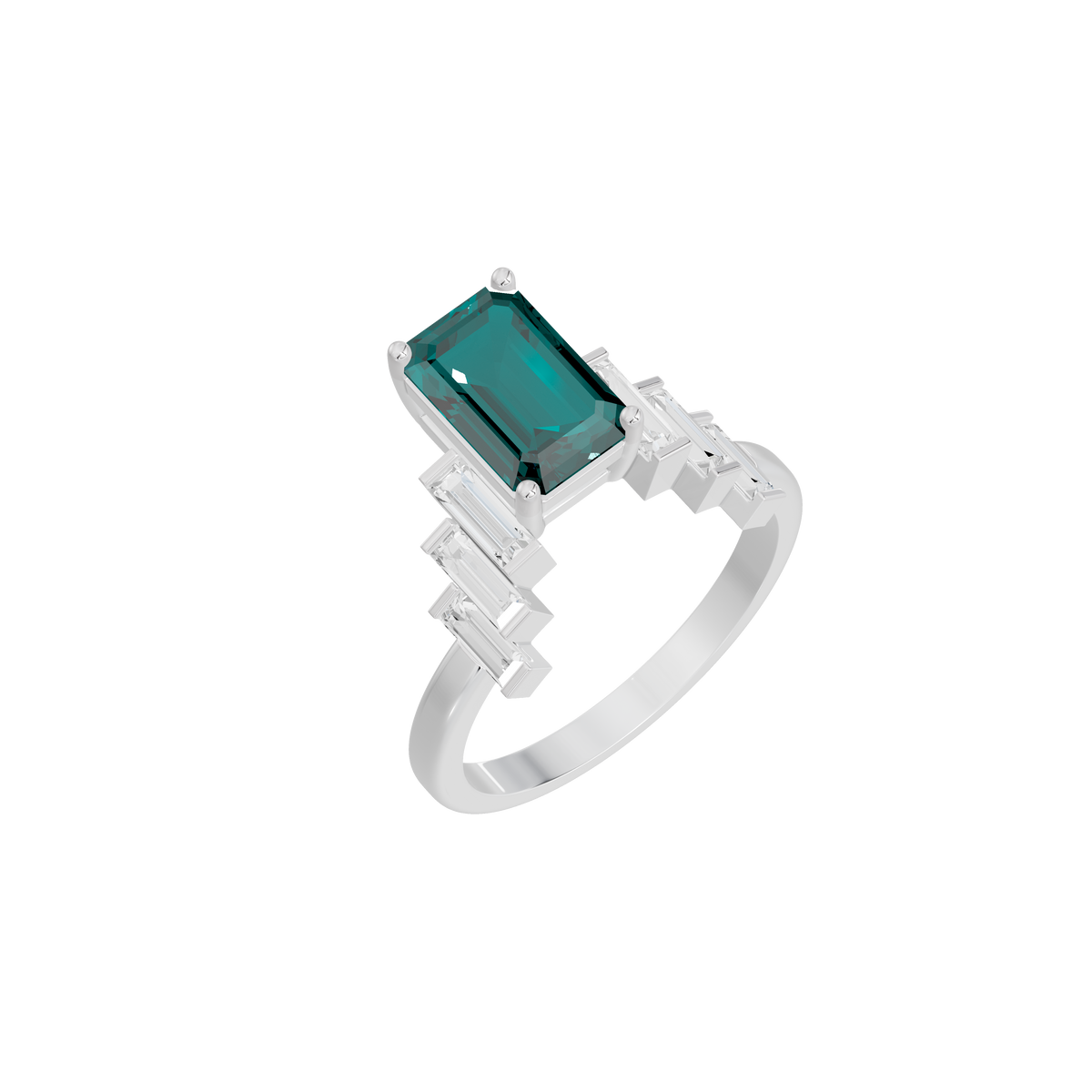 Lucky Break Lab Diamond Ring