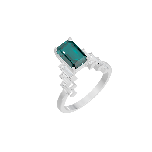 Lucky Break Lab Diamond Ring