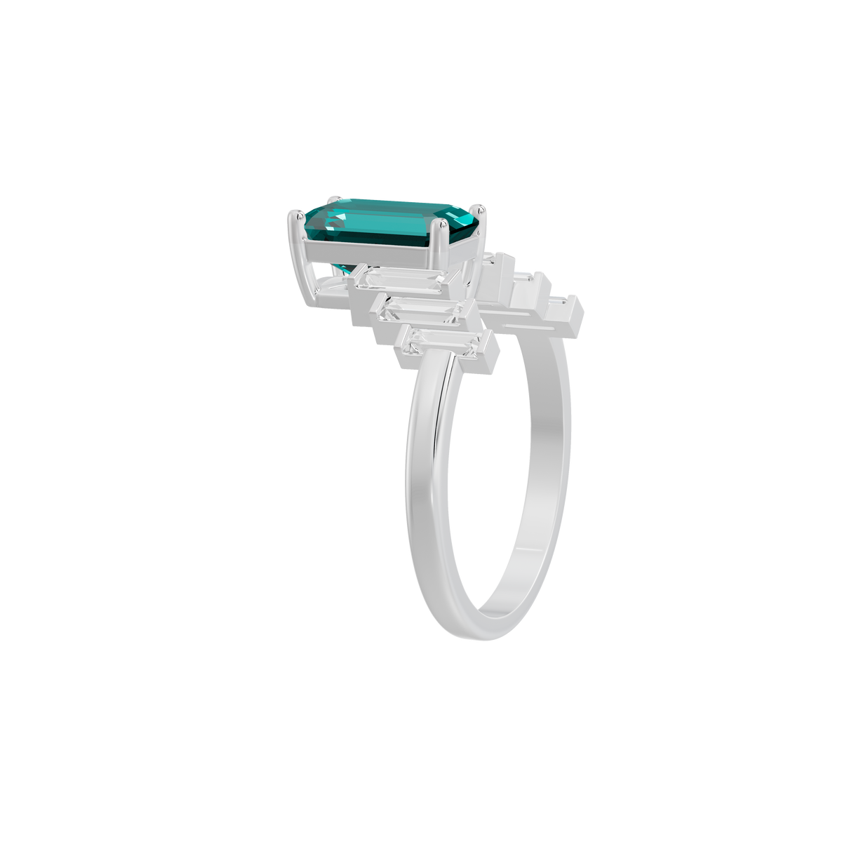 Lucky Break Lab Diamond Ring