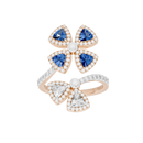 Twilight Flora 0.986 Carat Lab Grown Diamond Ring