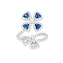 Twilight Flora 0.986 Carat Lab Grown Diamond Ring