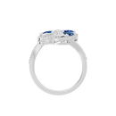 Twilight Flora 0.986 Carat Lab Grown Diamond Ring