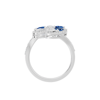 Twilight Flora 0.986 Carat Lab Grown Diamond Ring