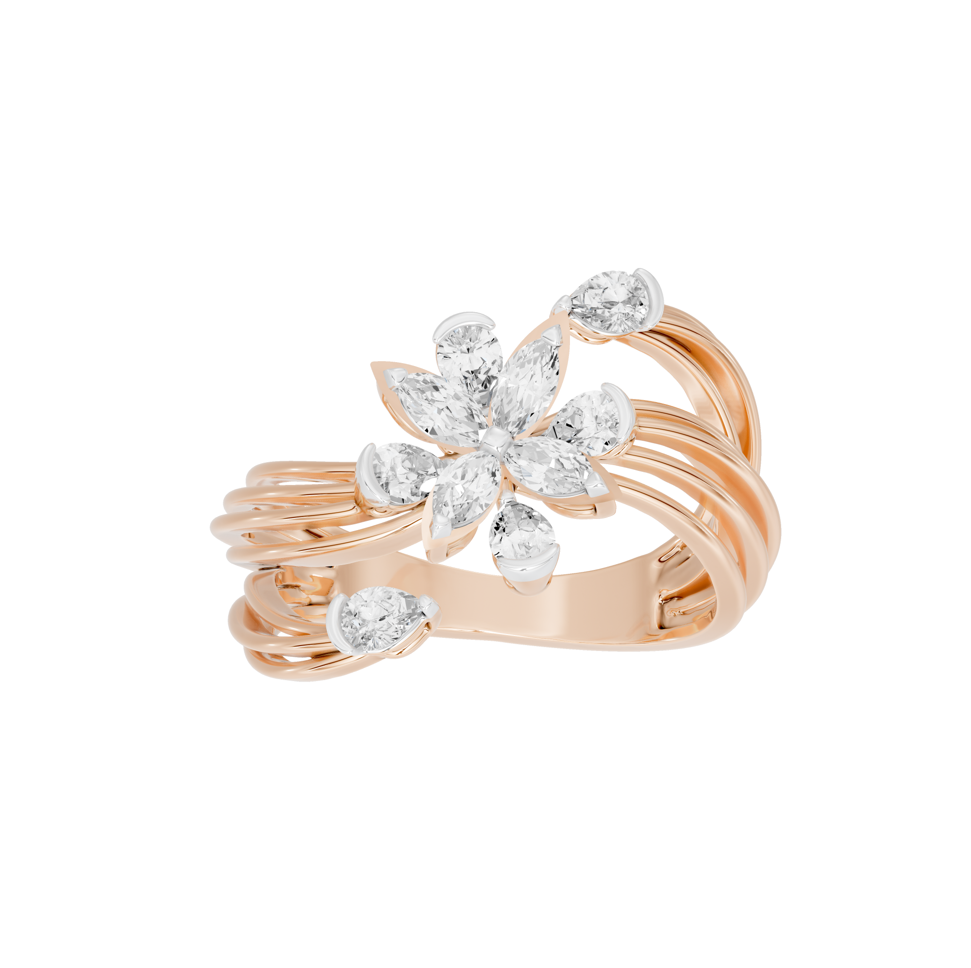 Sunchaser 0.885 Carat Lab Grown Diamond Ring