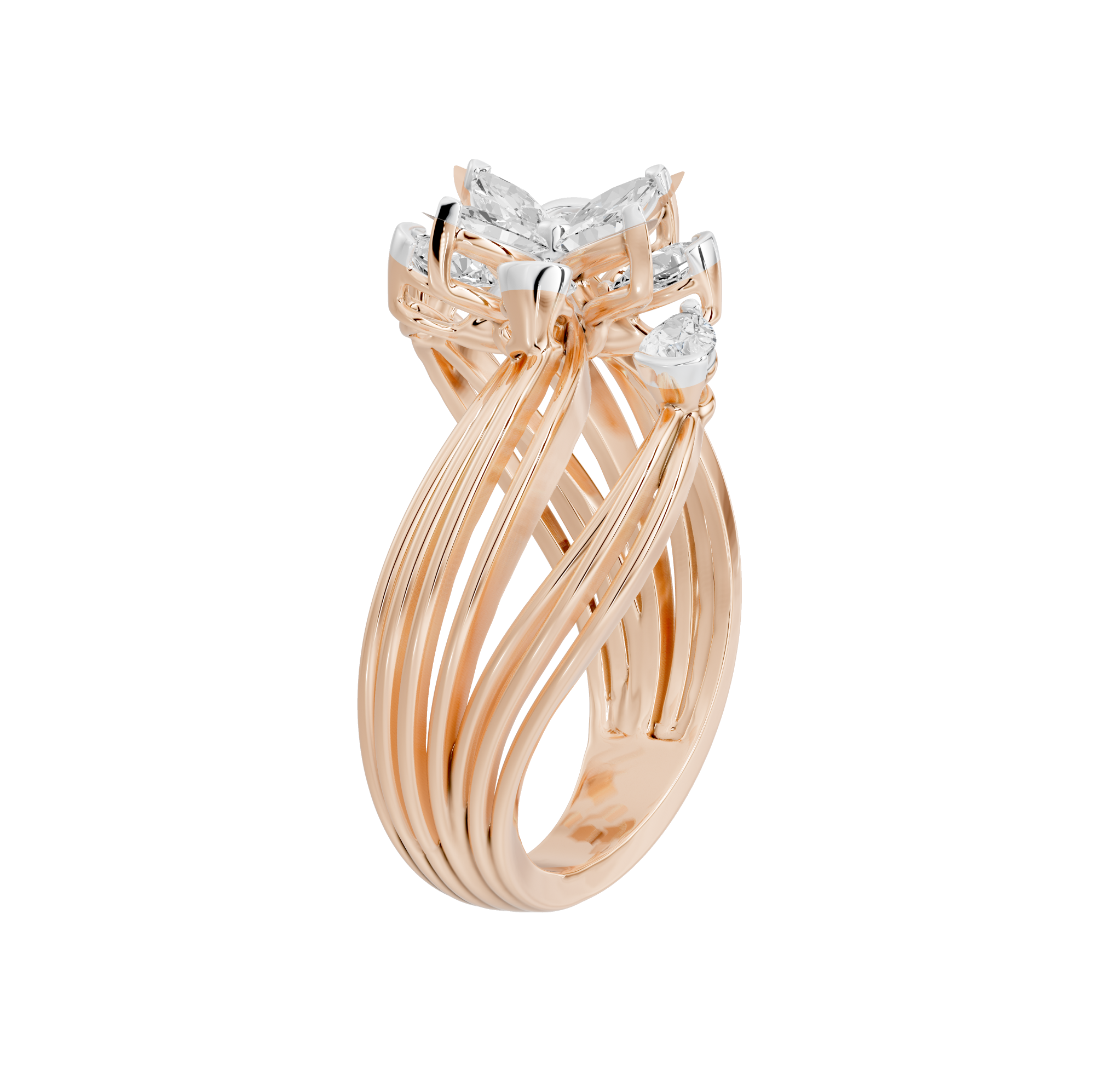 Sunchaser 0.885 Carat Lab Grown Diamond Ring
