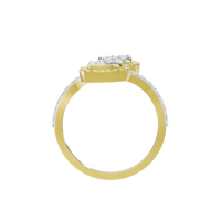 Power Couple  0.962 Carat Lab Grown Diamond Ring