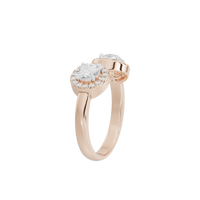 Double Trouble 0.987 Carat Lab Grown Diamond Ring