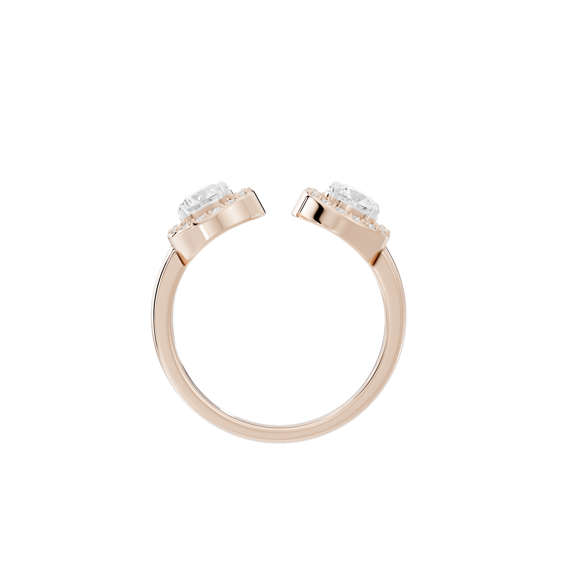 Double Trouble 0.987 Carat Lab Grown Diamond Ring