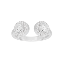 Double Trouble 0.987 Carat Lab Grown Diamond Ring