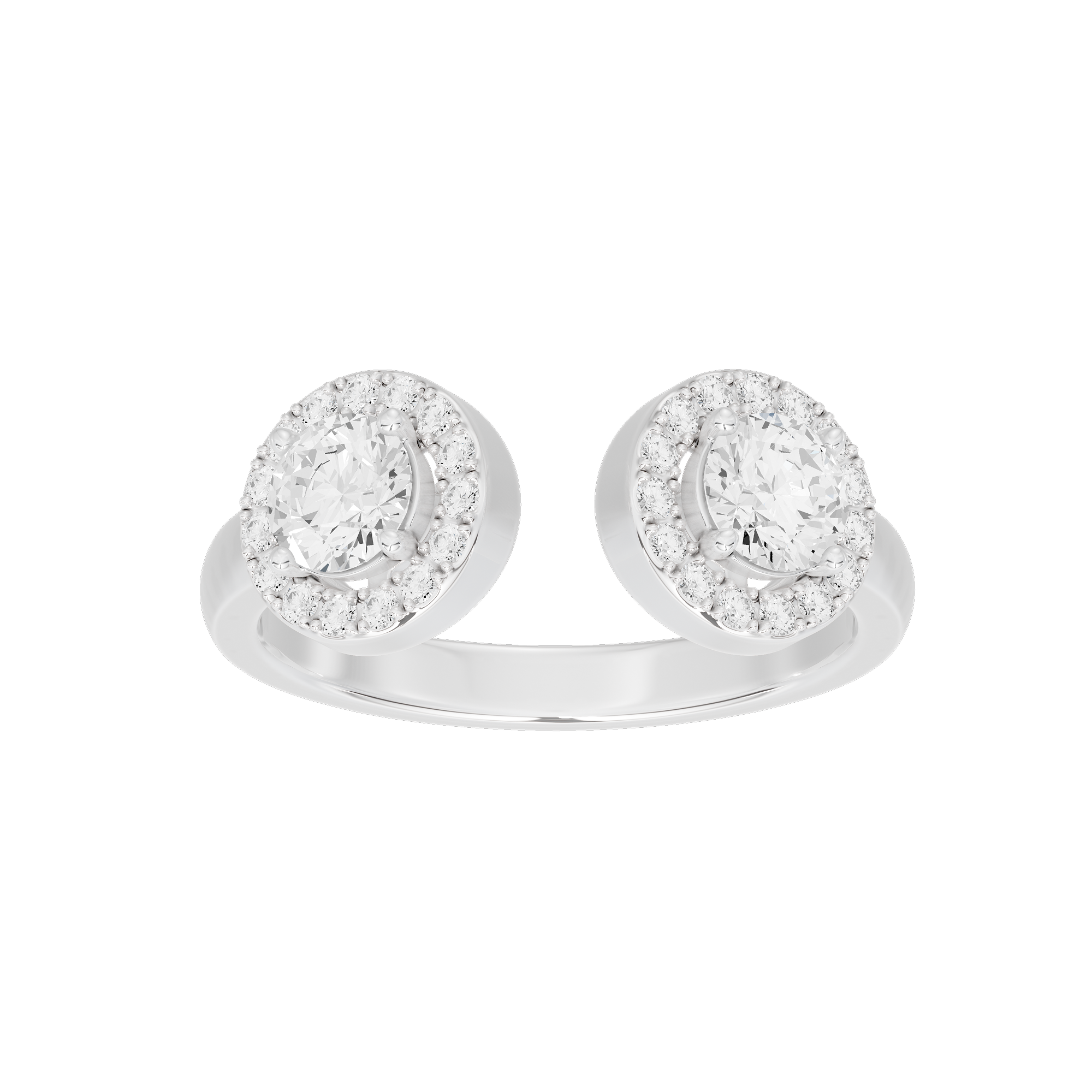 Double Trouble 0.987 Carat Lab Grown Diamond Ring