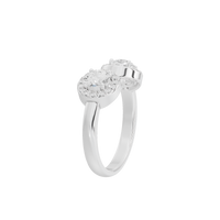 Double Trouble 0.987 Carat Lab Grown Diamond Ring