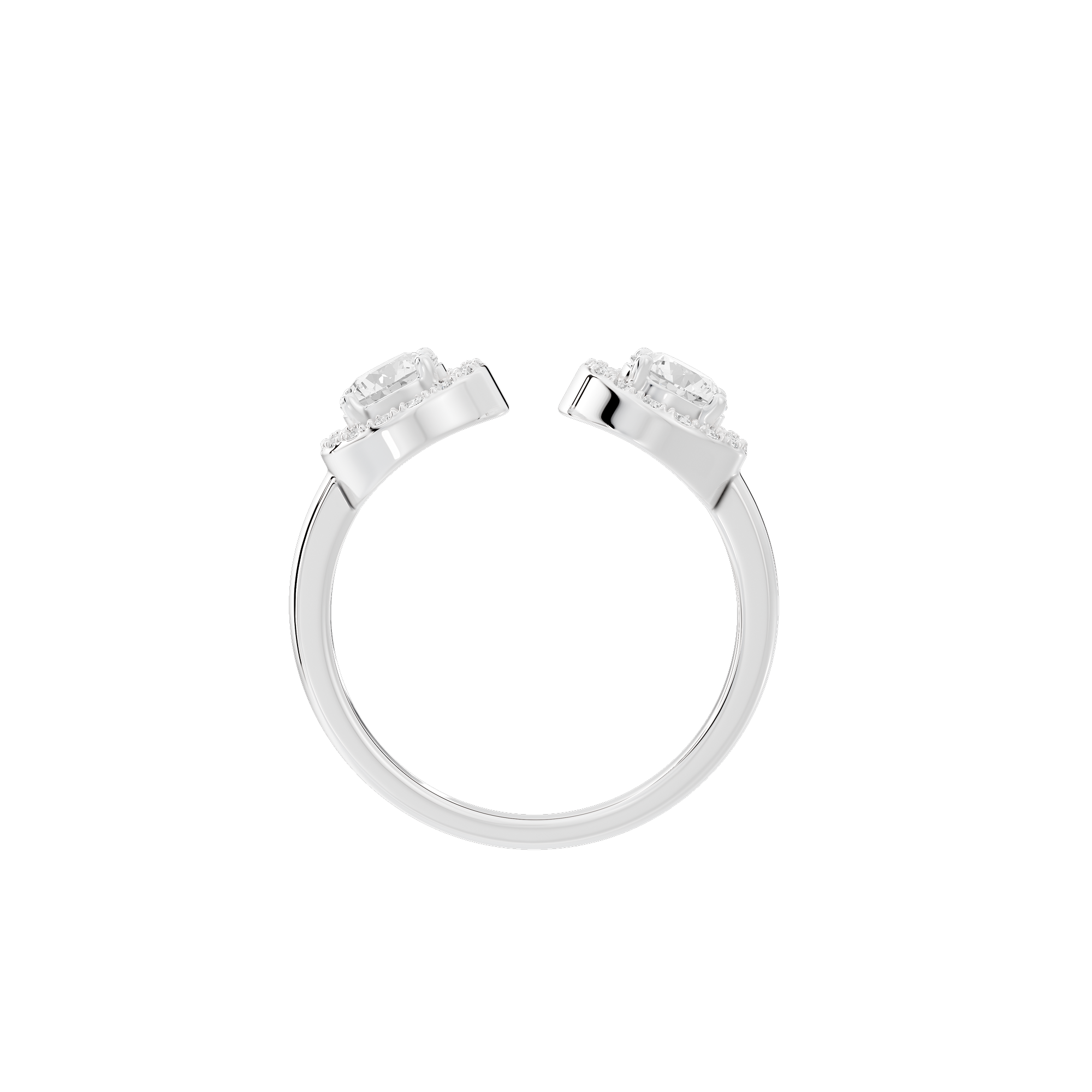 Double Trouble 0.987 Carat Lab Grown Diamond Ring