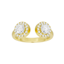 Double Trouble 0.987 Carat Lab Grown Diamond Ring