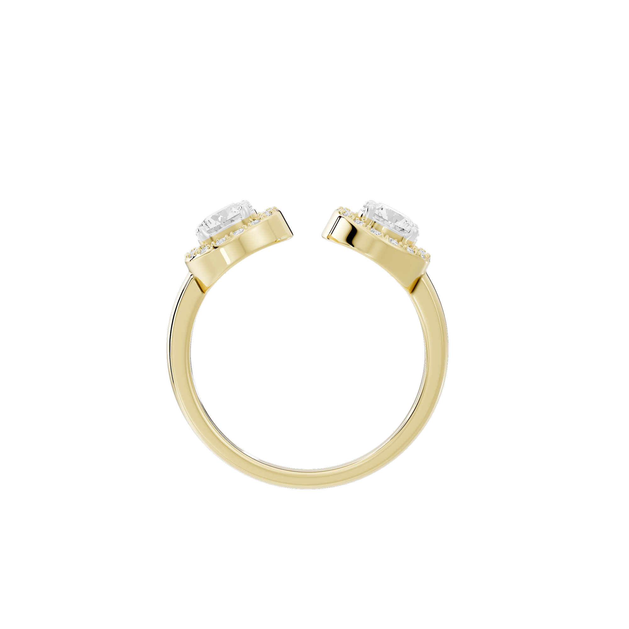 Double Trouble 0.987 Carat Lab Grown Diamond Ring