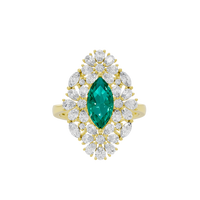 Garden Glare 1.365 Carat Lab Grown Diamond Ring