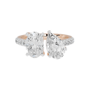 Starlit Duo 2.336 Carat Lab Grown Diamond Ring