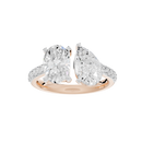 Starlit Duo 2.336 Carat Lab Grown Diamond Ring