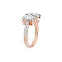 Starlit Duo 2.336 Carat Lab Grown Diamond Ring