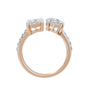Starlit Duo 2.336 Carat Lab Grown Diamond Ring