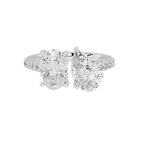 Starlit Duo 2.336 Carat Lab Grown Diamond Ring