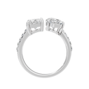 Starlit Duo 2.336 Carat Lab Grown Diamond Ring