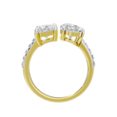 Starlit Duo 2.336 Carat Lab Grown Diamond Ring