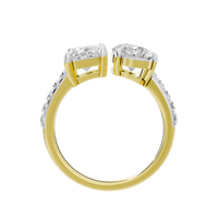 Starlit Duo 2.336 Carat Lab Grown Diamond Ring