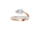 Wrap It Up Pear 1.11 Carat Lab Grown Diamond Ring