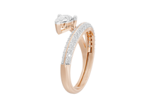 Wrap It Up Pear 1.11 Carat Lab Grown Diamond Ring