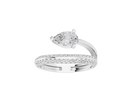 Wrap It Up Pear 1.11 Carat Lab Grown Diamond Ring