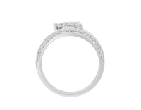 Wrap It Up Pear 1.11 Carat Lab Grown Diamond Ring