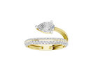 Wrap It Up Pear 1.11 Carat Lab Grown Diamond Ring
