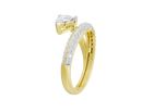 Wrap It Up Pear 1.11 Carat Lab Grown Diamond Ring