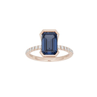 Skyfall Bezel 0.22 Carat Lab Grown Diamond Ring